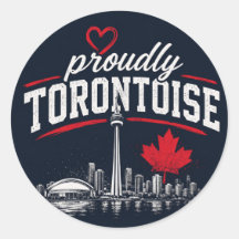 Adesivo Orgulhosamente Torontoise Toronto Pride