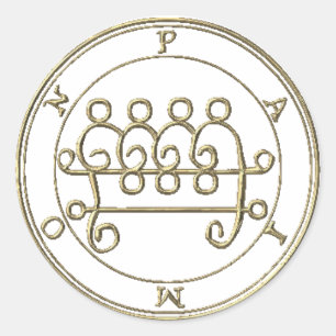 Redondo Adesivo Paimon 2 Goétia