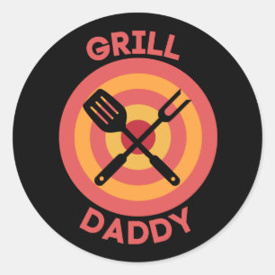 REDONDO ADESIVO -PAPA CHURRASCO
