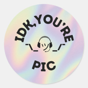 Redondo Adesivo para instrutores de voo e futuros pilotos