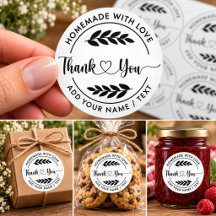 Adesivo Personalizado Caseiro Com Amor