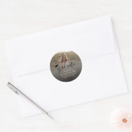 Redondo Adesivo Personalizado de Formatura – Nome e Foto