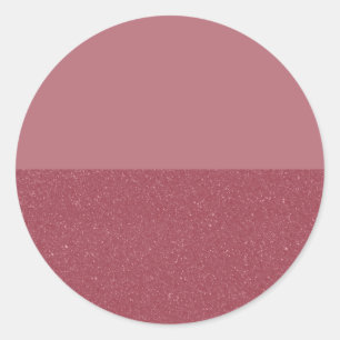 Redondo Adesivo Personalizado Meia Glitter Rosa Dourado