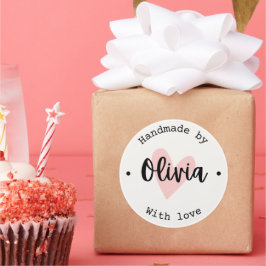 Redondo Adesivo Personalizado – Mensagem Especial para Olí