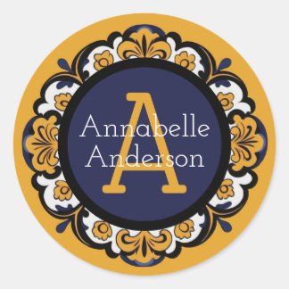 Redondo Adesivo Personalizado Talavera