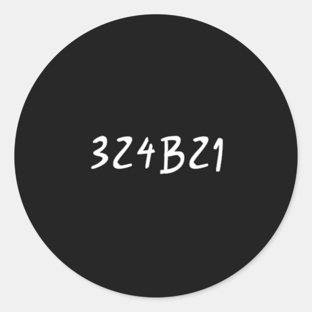 Redondo Adesivo preto-órfão - preto-sima 324b21 (Frente)