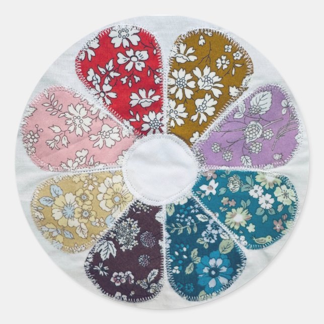 Redondo Adesivo Quilted Dresden (Frente)