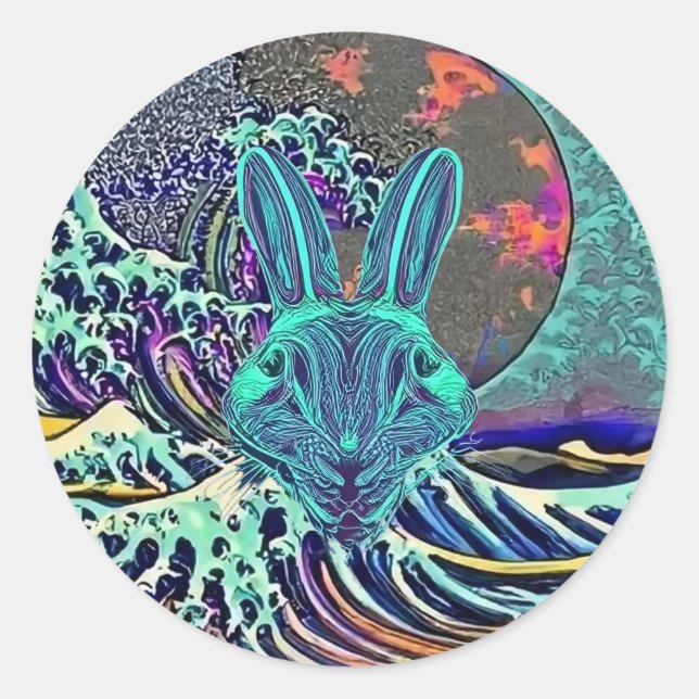 Redondo Adesivo Raiva (Frente)