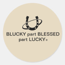 Adesivo redondo, brilhante, grande 3 polegadas (6 