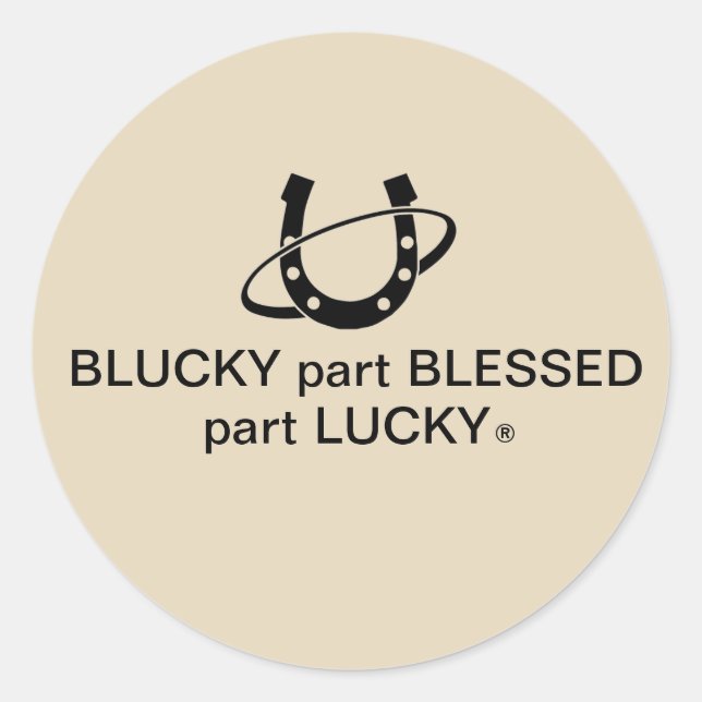 Redondo Adesivo redondo, brilhante, grande 3 polegadas (6  (Frente)