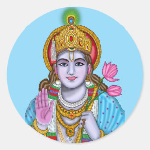 Redondo Adesivo Shree Krishna