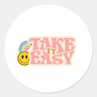 Redondo Adesivo Take It Easy