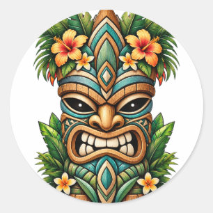 Redondo Adesivo Tiki Flor de Jade Suave