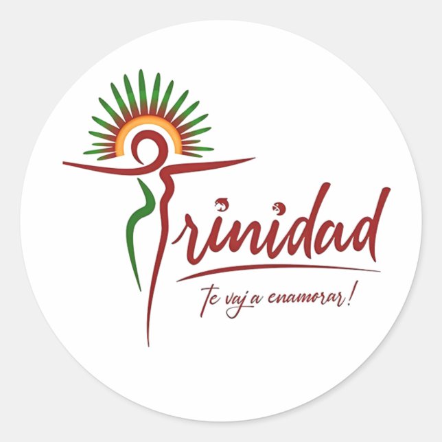 Redondo Adesivo Trinidad (Frente)