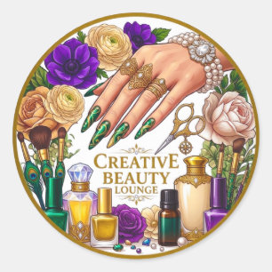 Redondo Adesivo Vibe Luxo Polido Chic 💅✨💎