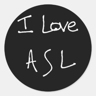 Redondo Adoro o adesivo da ASL