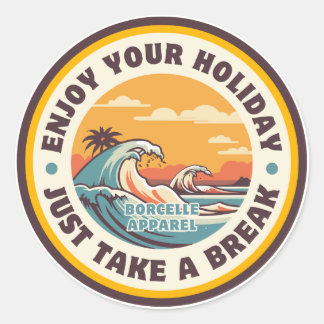 Redondo Adventure Aguarda o adesivo