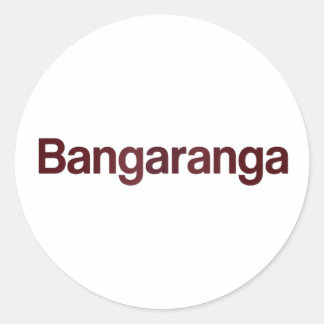 Redondo Bangaranga Adesivo Divertido Retro | Divertido e n