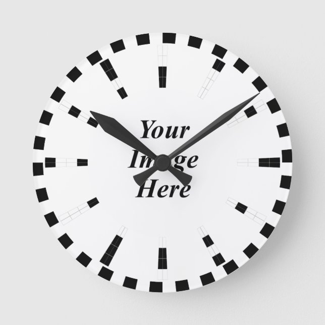 Redondo Bares binários Relógio /w S Marcas por Kenneth Yon (Frente)