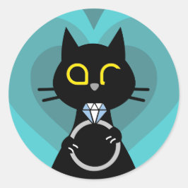 Redondo BLING WINK – Proposta Purrfeita Adesivo de Gato Pr