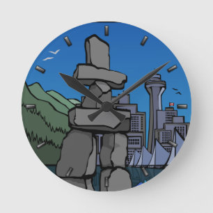 Redondo Bloqueio de Vancouver Presente Relógio Vancouver 