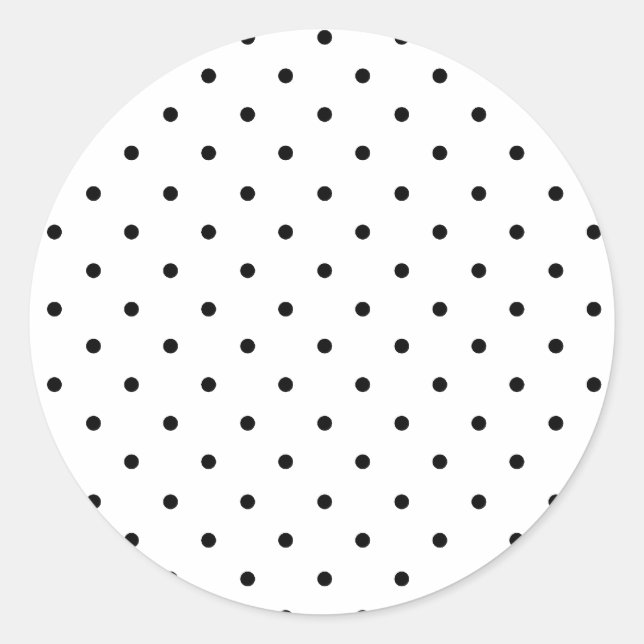 Redondo Bolinhas e adesivo de envelope rosa (Frente)