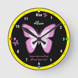 Redondo Borboletas e Relógio de Beijo, Meninas Wonderland