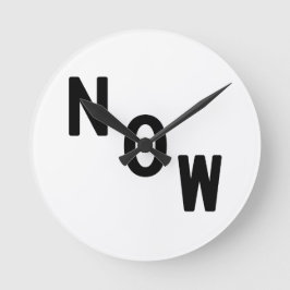 Redondo Cliente agora Relógio