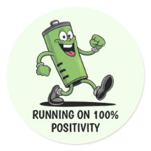 Conjunto do adesivo da bateria carregada