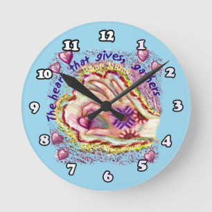 Redondo Coração Dá Relógio