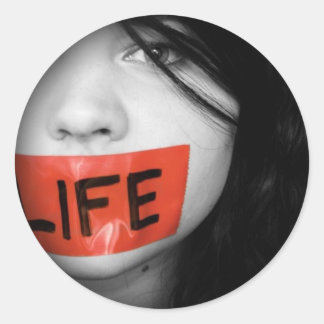 Redondo Dê um nome ao seu adesivo