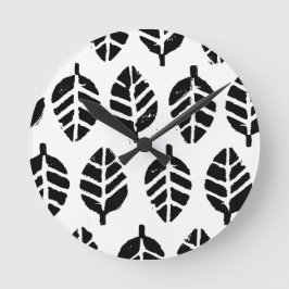 Redondo Deixa Relógio de Impressão de Batata Padrão