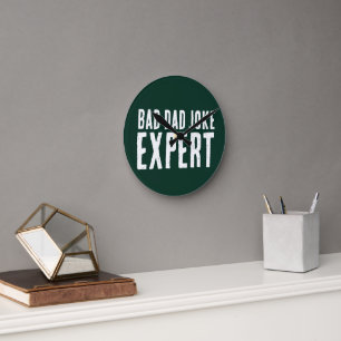 Redondo Engraçado Piada Pai Incorreto Carregando Relógio R