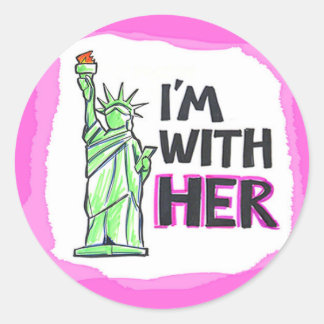 Redondo Estou com o adesivo dela