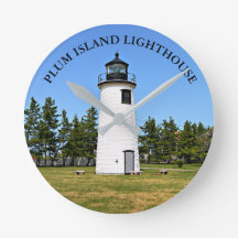 Farol da Ilha Plum, Relógio de Muro de Massachuset