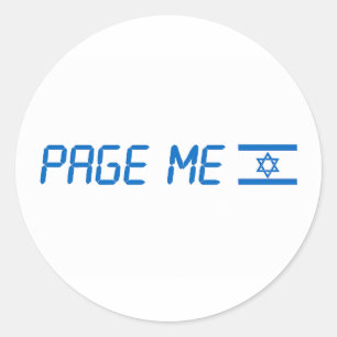 Redondo Fique com Israel ou me mande o adesivo