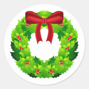 Redondo Fita De Natal Bonita Com Adesivo De Fita Vermelha