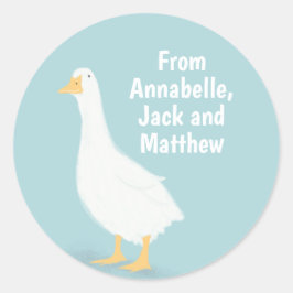 Redondo Garota duna chá de fraldas adesivo