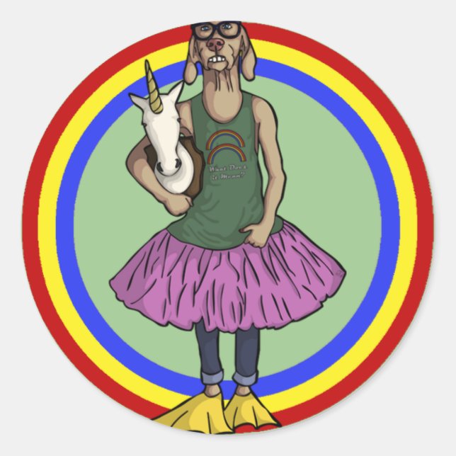 Redondo Hip, adesivo (Frente)