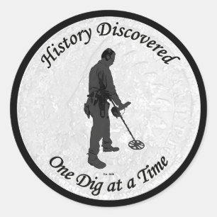 Redondo História Descoberta pelo adesivo do canal do YouTu