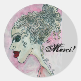 Redondo Lady No.3_Merci! Adesivo
