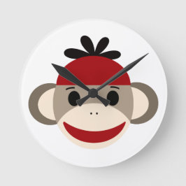 Redondo Macaco-meia para o relógio de menino