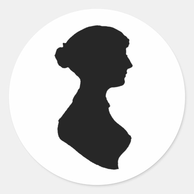 Redondo Modelo de preenchimento do adesivo - Personalizado (Frente)
