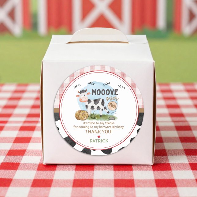 Redondo Moover sobre o adesivo de favoritos de aniversário (Criador carregado)