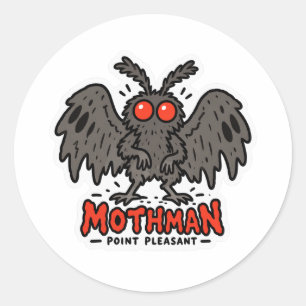Redondo Mothman Point Pleasant WV Críptido Adesivo