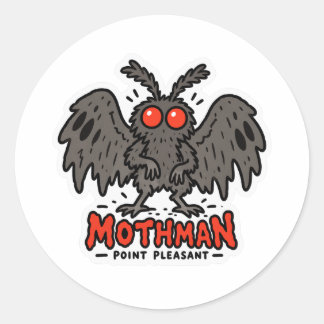 Redondo Mothman Point Pleasant WV Críptido Adesivo