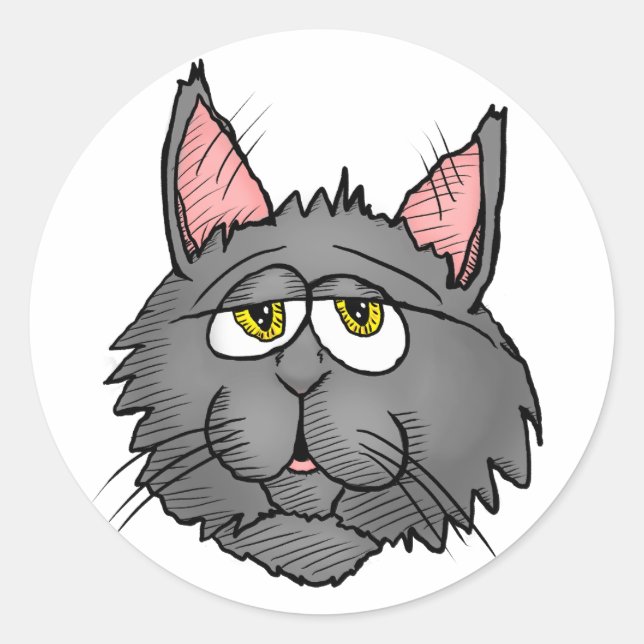 Redondo Movimenta o adesivo Qat (Frente)