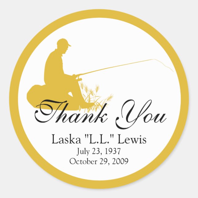 Redondo Na memória do adesivo (Frente)