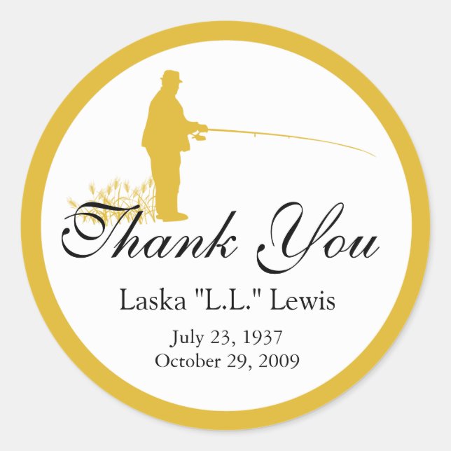 Redondo Na memória do adesivo (Frente)