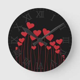 Redondo Namorados/amor, relógio da parede do coração